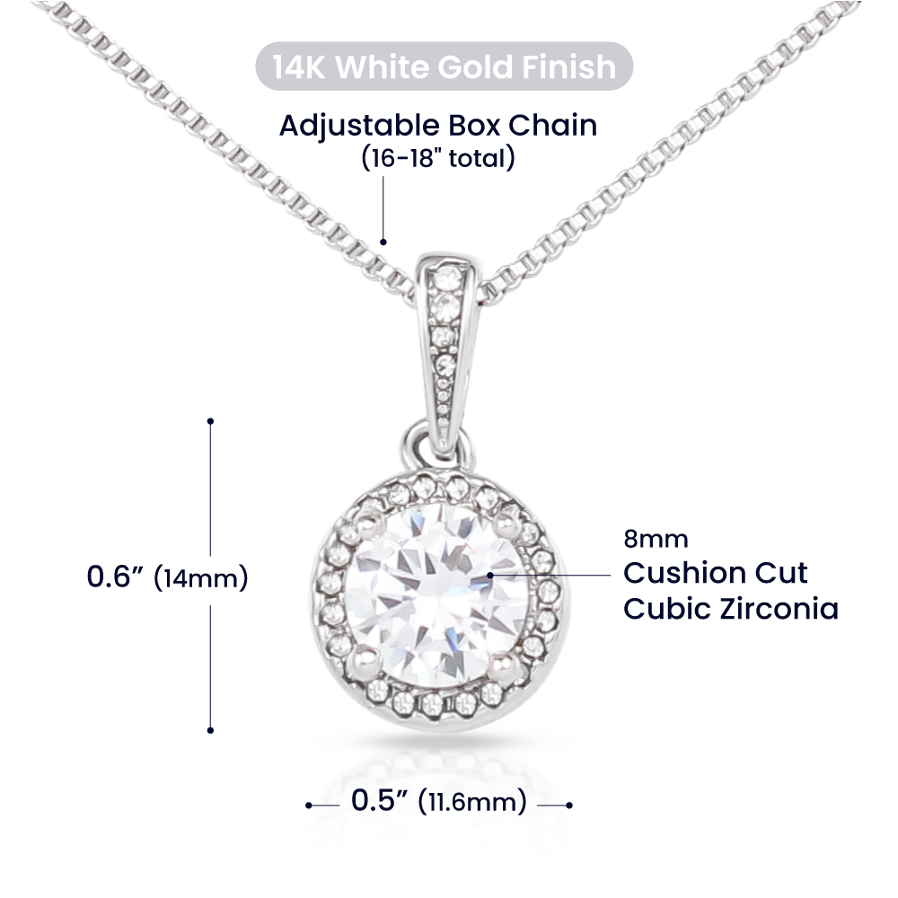 He Is My Light (Psalm 27:1) | Eternal Hope Pendant Necklace