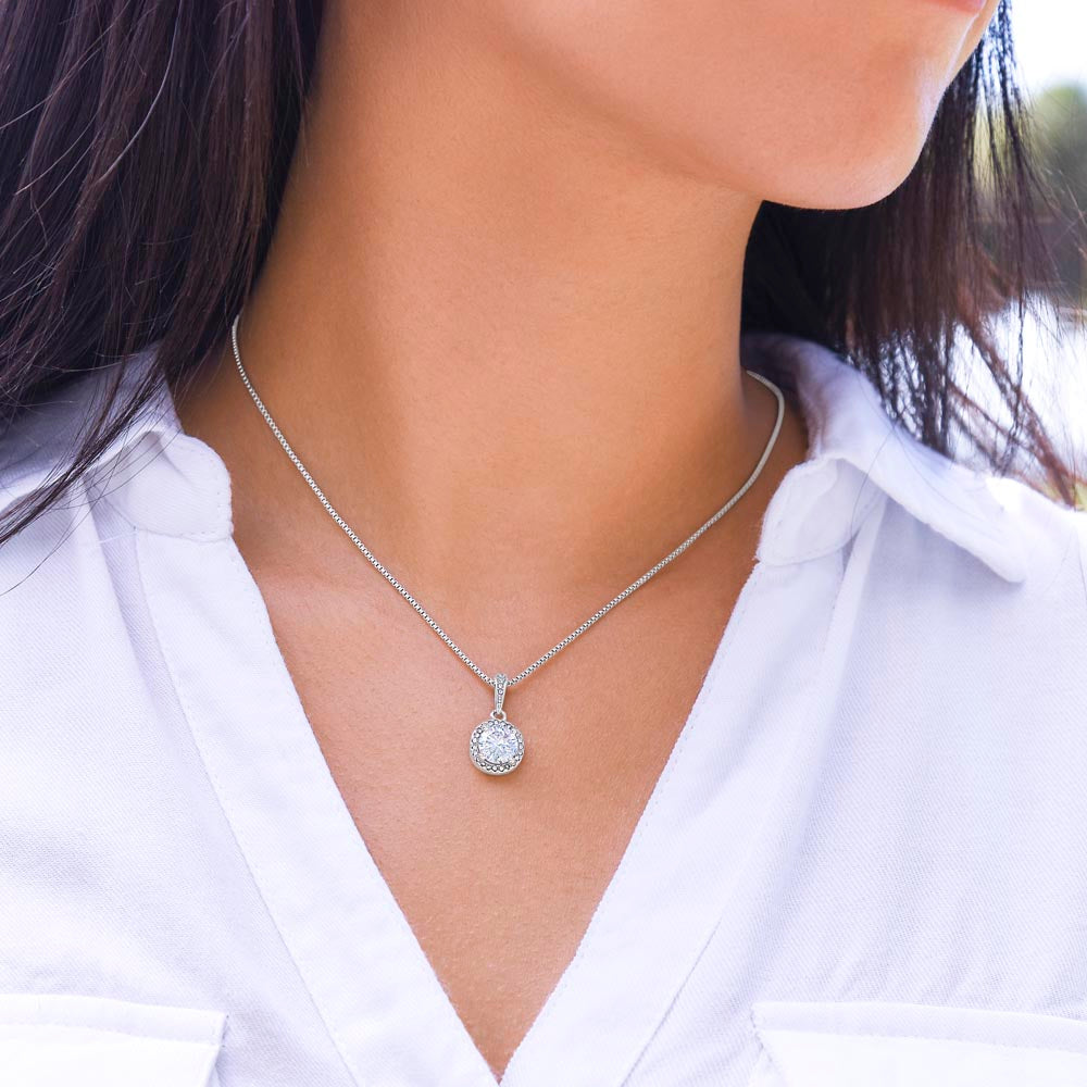 My Spirit Is Life And Peace (Romans 8:6) | Eternal Hope Pendant Necklace