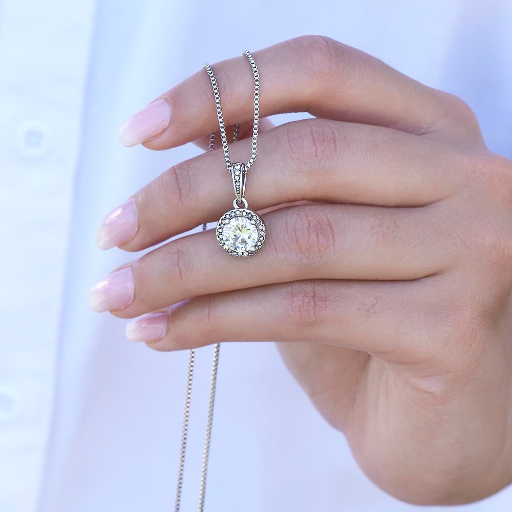 He Turns Sicknesses Away (Deuteronomy 7:15) | Eternal Hope Pendant Necklace