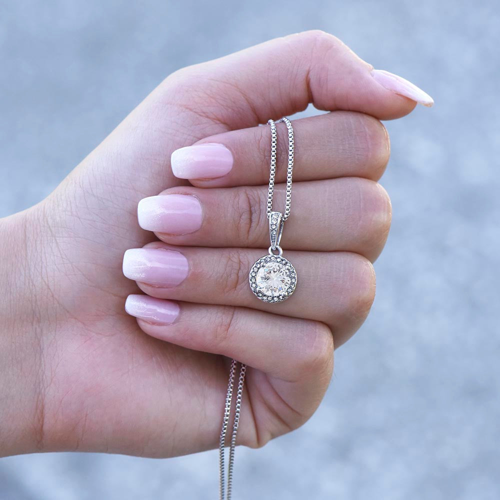 The Joy of the Lord Is Your Strength (Nehemiah 8:10) | Eternal Hope Pendant Necklace