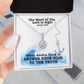 The Word Of The Lord Is Right (Psalm 33:4) | Eternal Hope Pendant Necklace