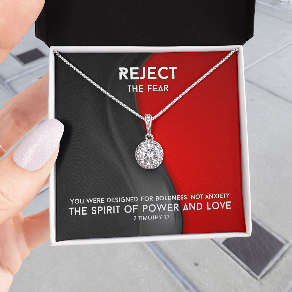 The Spirit Of Power And Love (2 Timothy 1:7) | Eternal Hope Pendant Necklace