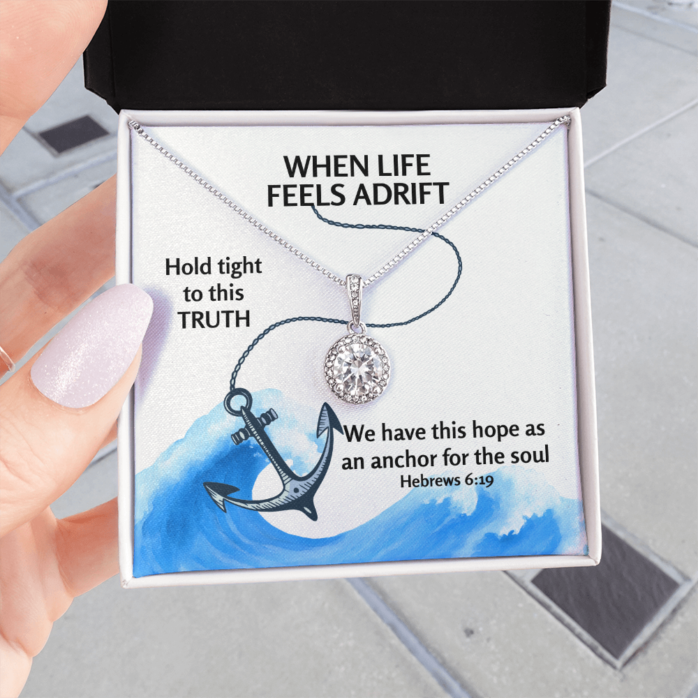 Hope Anchors The Soul (Hebrews 6:19) | Eternal Hope Pendant Necklace