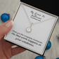 My Grace Is Sufficient (2 Corinthians 12:9) | Eternal Hope Pendant Necklace