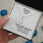 My Heart Trusts In Him (Psalm 28:7) | Eternal Hope Pendant Necklace