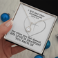 I Will Heal Their Faithlessness (Hosea 14:4) | Eternal Hope Pendant Necklace