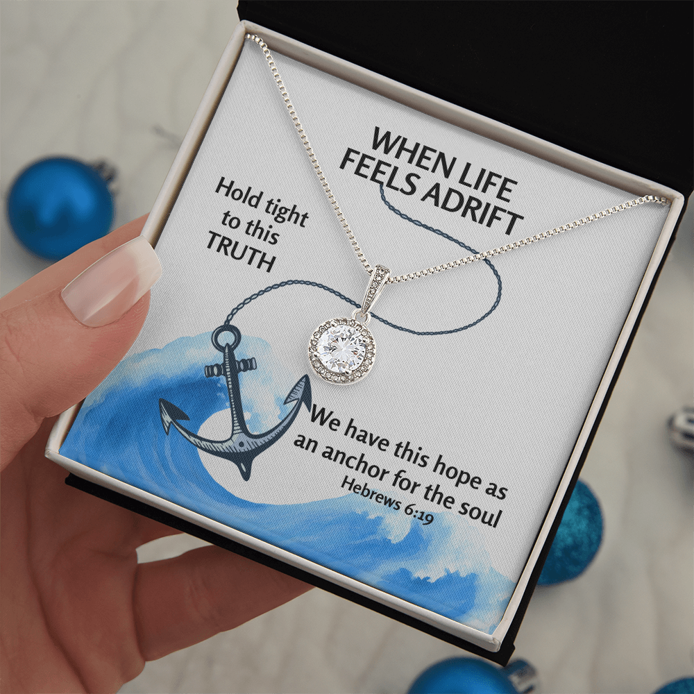 Hope Anchors The Soul (Hebrews 6:19) | Eternal Hope Pendant Necklace