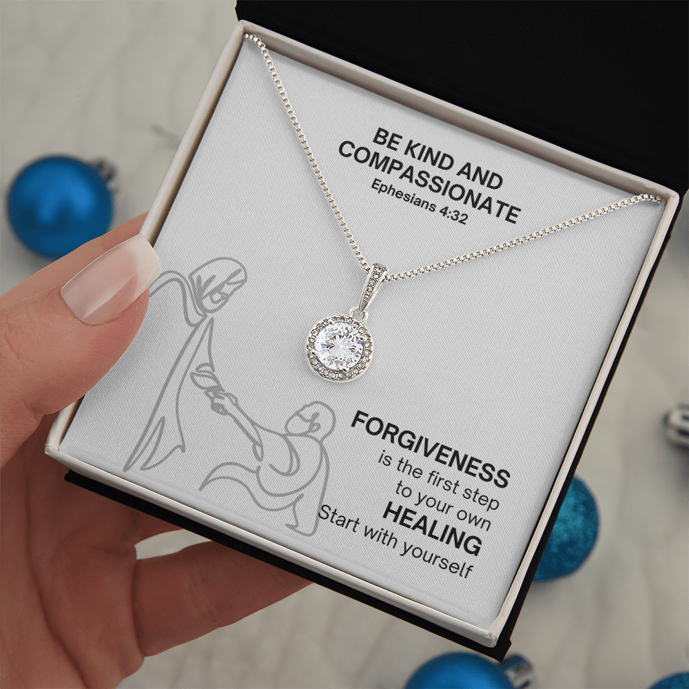 Be Kind And Compassionate (Ephesians 4:32) | Eternal Hope Pendant Necklace