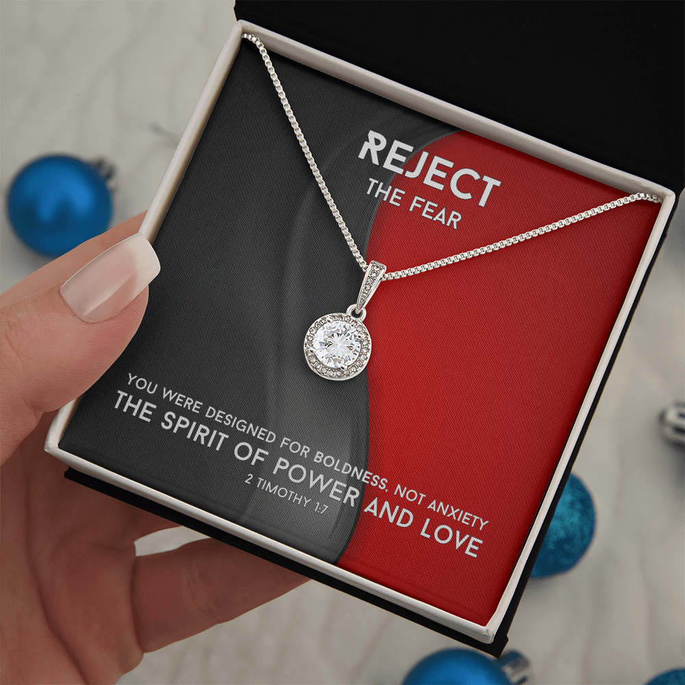 The Spirit Of Power And Love (2 Timothy 1:7) | Eternal Hope Pendant Necklace