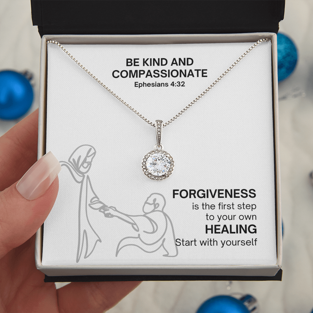 Be Kind And Compassionate (Ephesians 4:32) | Eternal Hope Pendant Necklace