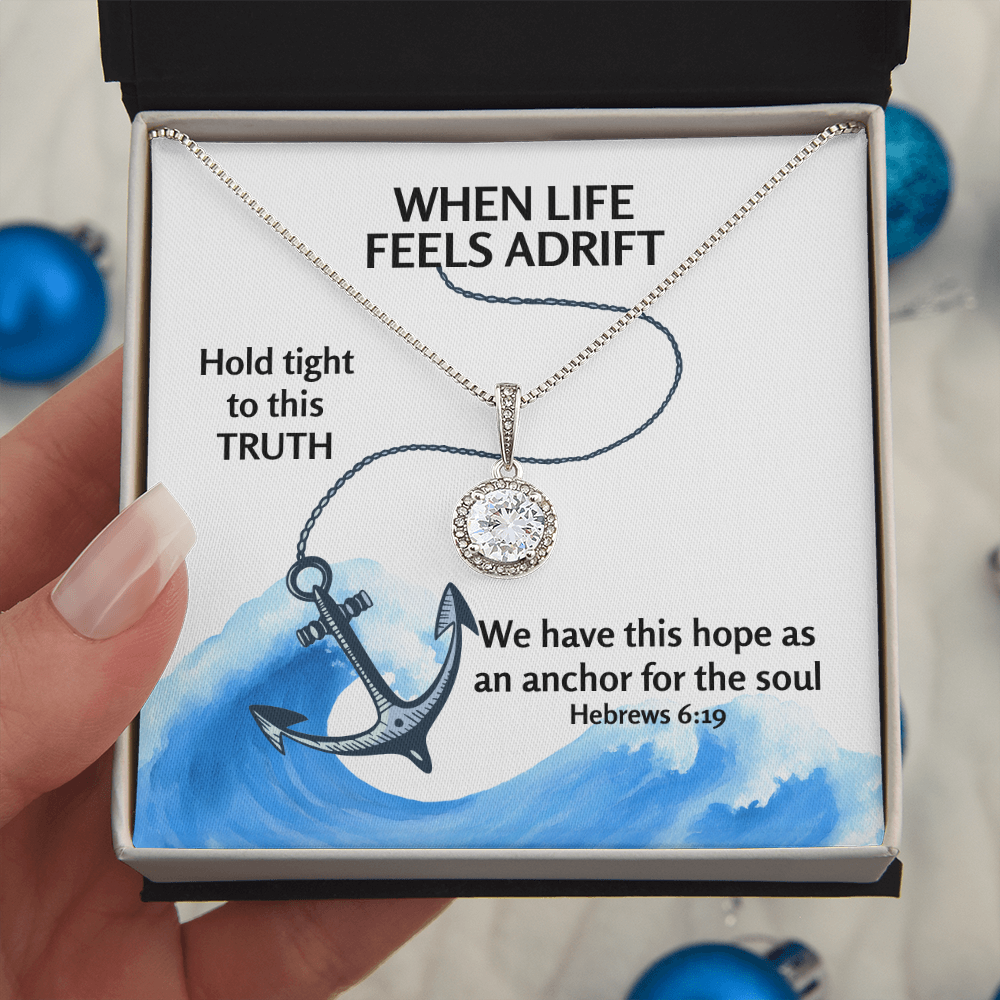 Hope Anchors The Soul (Hebrews 6:19) | Eternal Hope Pendant Necklace