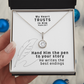 My Heart Trusts In Him (Psalm 28:7) | Eternal Hope Pendant Necklace