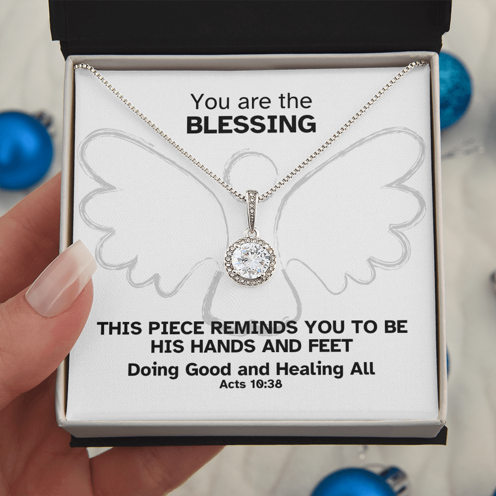 Doing Good And Healing All (Acts 10:38) | Eternal Hope Pendant Necklace