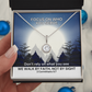 We Walk By Faith, Not By Sight (2 Corinthians 5:7) | Eternal Hope Pendant Necklace