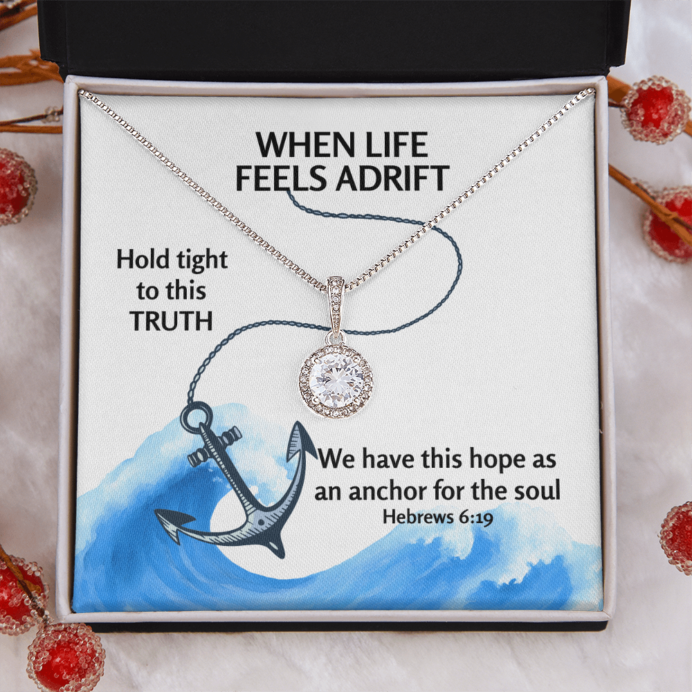 Hope Anchors The Soul (Hebrews 6:19) | Eternal Hope Pendant Necklace
