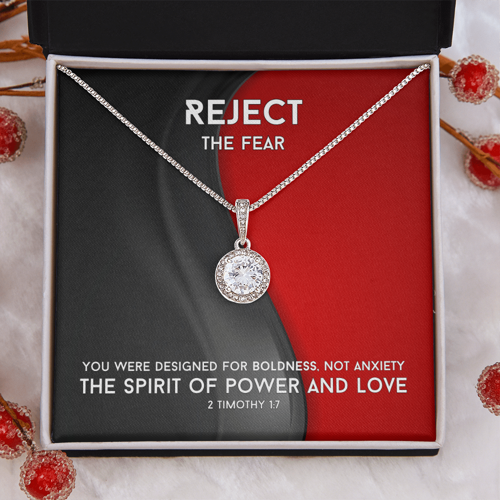 The Spirit Of Power And Love (2 Timothy 1:7) | Eternal Hope Pendant Necklace