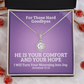 I Will Turn Your Mourning Into Joy (Jeremiah 31:13) | Eternal Hope Pendant Necklace