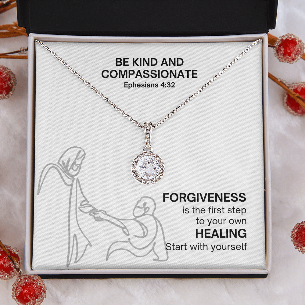 Be Kind And Compassionate (Ephesians 4:32) | Eternal Hope Pendant Necklace