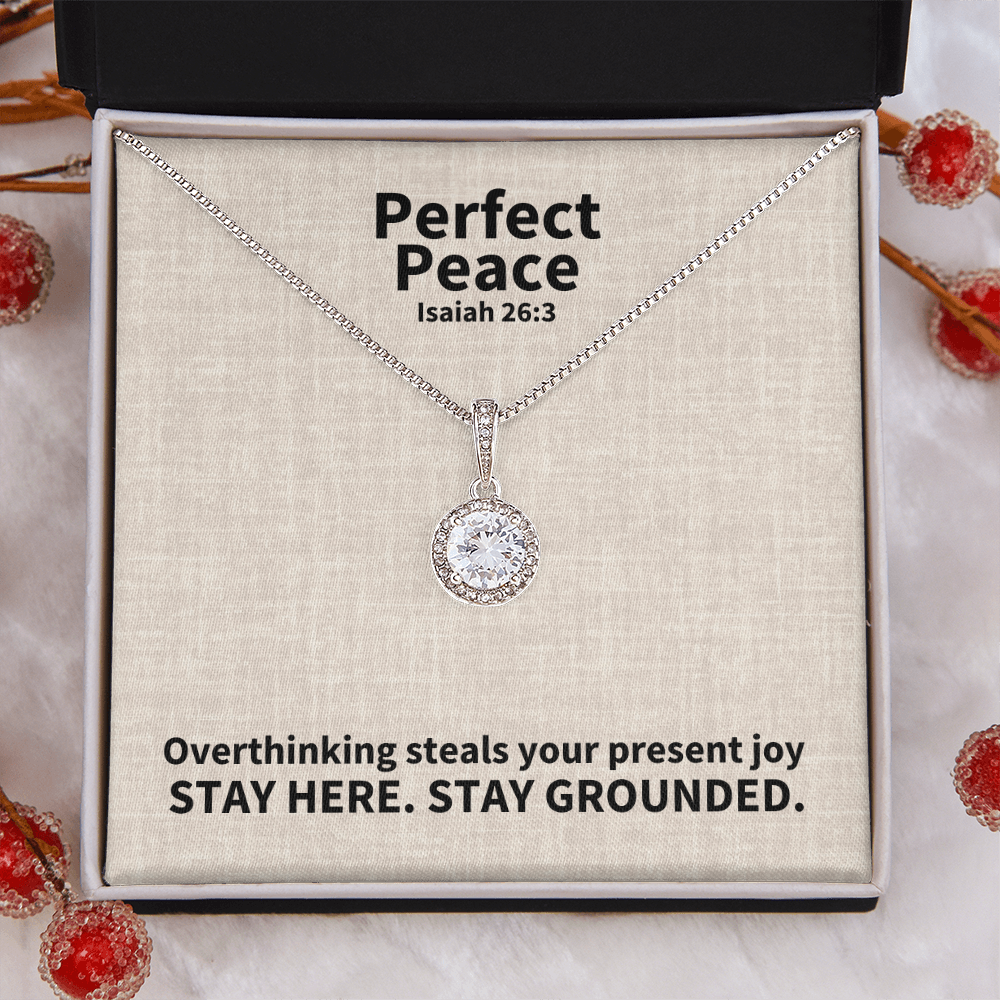Perfect Peace (Isaiah 26:3) | Eternal Hope Pendant Necklace