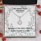 He Heals Your Diseases (Psalm 103:3) | Eternal Hope Pendant Necklace
