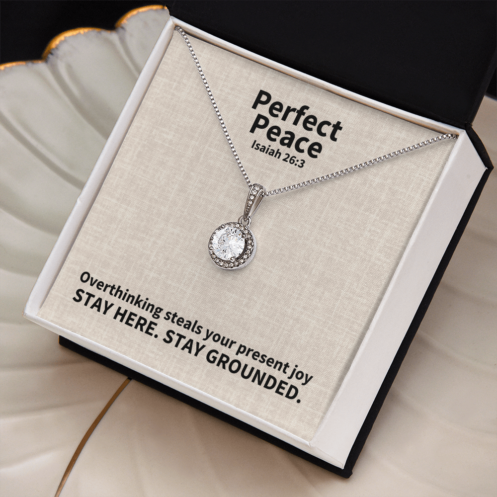 Perfect Peace (Isaiah 26:3) | Eternal Hope Pendant Necklace