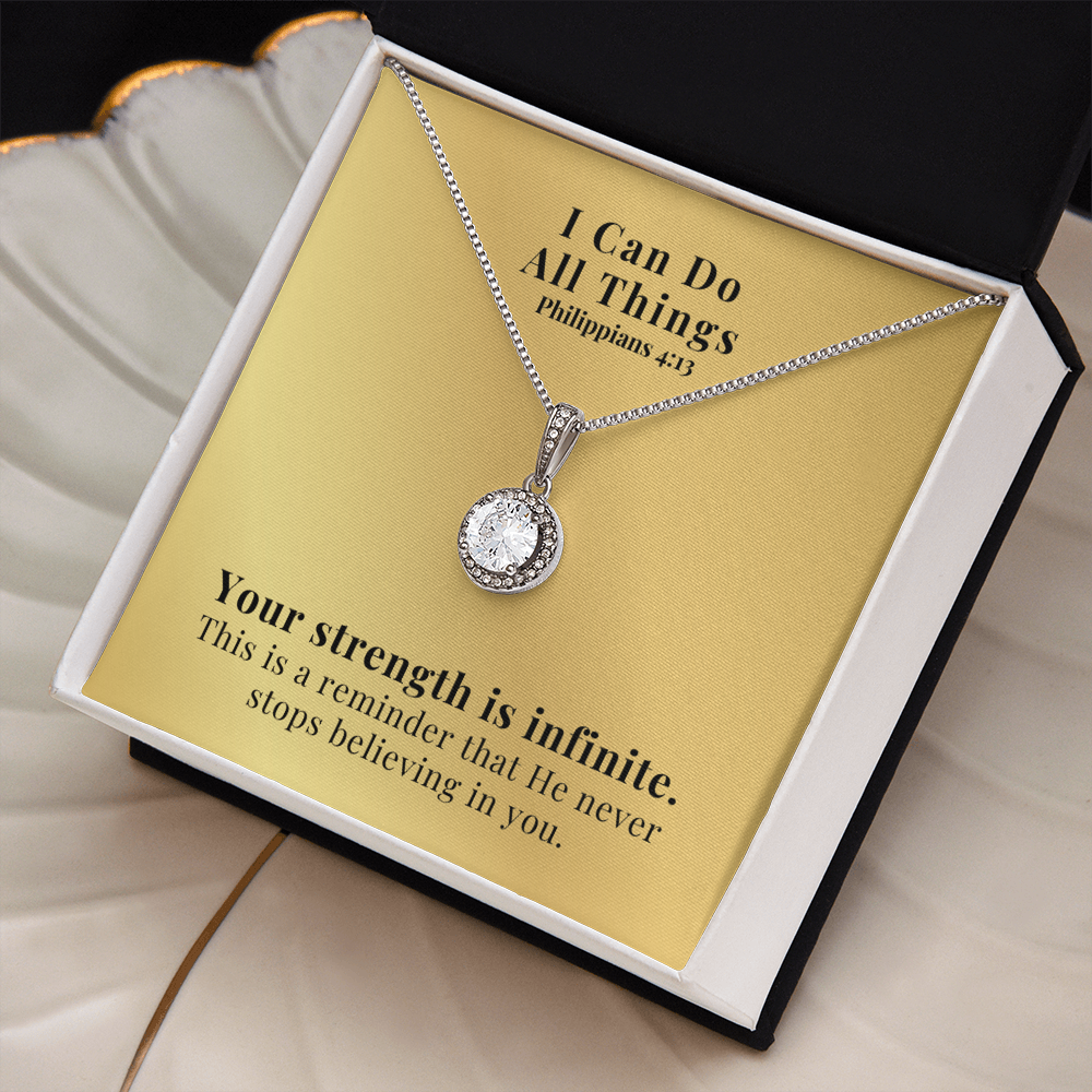I Can Do All Things (Philippians 4:13) | Eternal Hope Pendant Necklace
