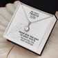My Heart Trusts In Him (Psalm 28:7) | Eternal Hope Pendant Necklace