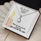 He Is My Light (Psalm 27:1) | Eternal Hope Pendant Necklace