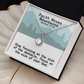 Faith Moves Mountains (Matthew 17:20) | Eternal Hope Pendant Necklace