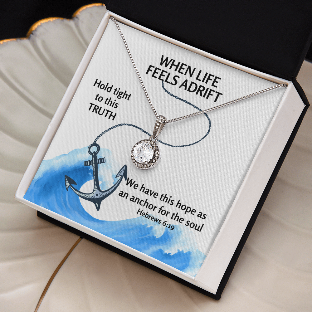 Hope Anchors The Soul (Hebrews 6:19) | Eternal Hope Pendant Necklace
