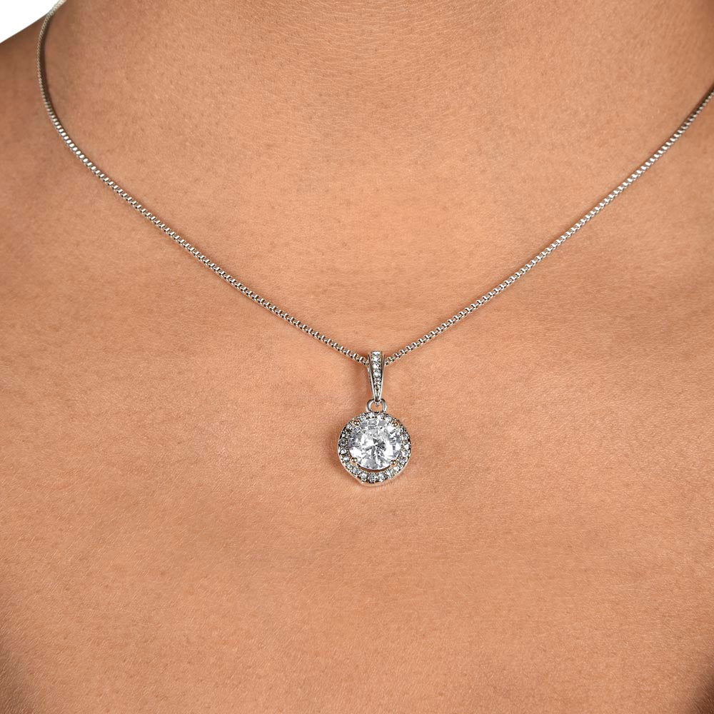I Will Heal Their Faithlessness (Hosea 14:4) | Eternal Hope Pendant Necklace