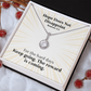 Hope Does Not Disappoint (Romans 5:5) | Eternal Hope Pendant Necklace