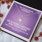 I Will Turn Your Mourning Into Joy (Jeremiah 31:13) | Eternal Hope Pendant Necklace