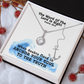 The Word Of The Lord Is Right (Psalm 33:4) | Eternal Hope Pendant Necklace