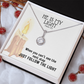 He Is My Light (Psalm 27:1) | Eternal Hope Pendant Necklace