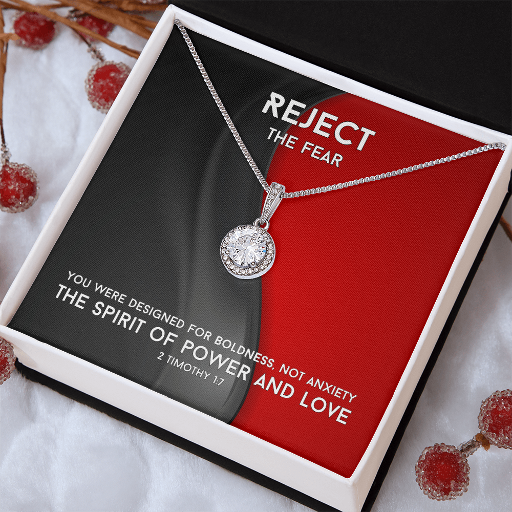 The Spirit Of Power And Love (2 Timothy 1:7) | Eternal Hope Pendant Necklace
