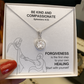 Be Kind And Compassionate (Ephesians 4:32) | Eternal Hope Pendant Necklace