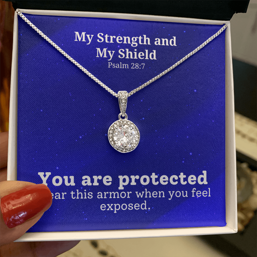 My Strength and My Shield (Psalm 28:7) | Eternal Hope Pendant Necklace