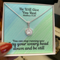 He Will Give You Rest (Matthew 11:28) | Eternal Hope Pendant Necklace