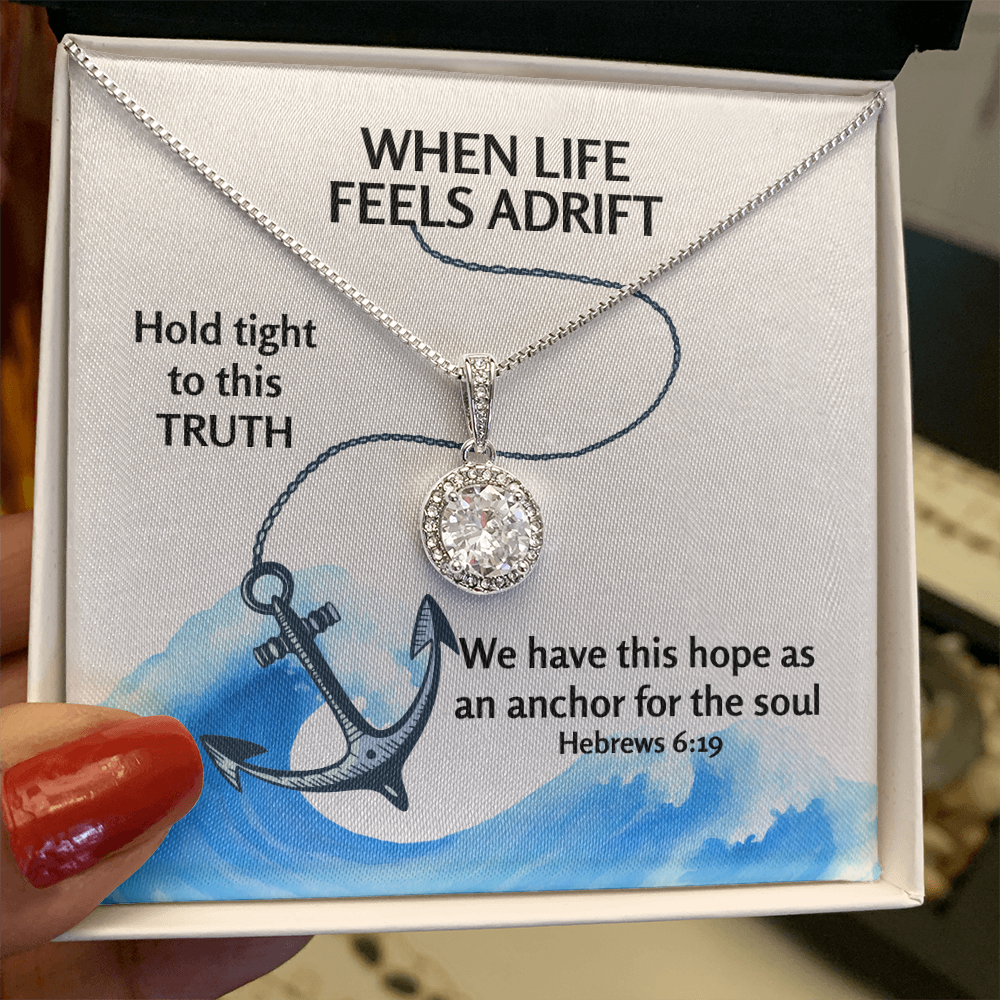 Hope Anchors The Soul (Hebrews 6:19) | Eternal Hope Pendant Necklace
