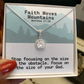 Faith Moves Mountains (Matthew 17:20) | Eternal Hope Pendant Necklace