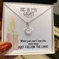 He Is My Light (Psalm 27:1) | Eternal Hope Pendant Necklace