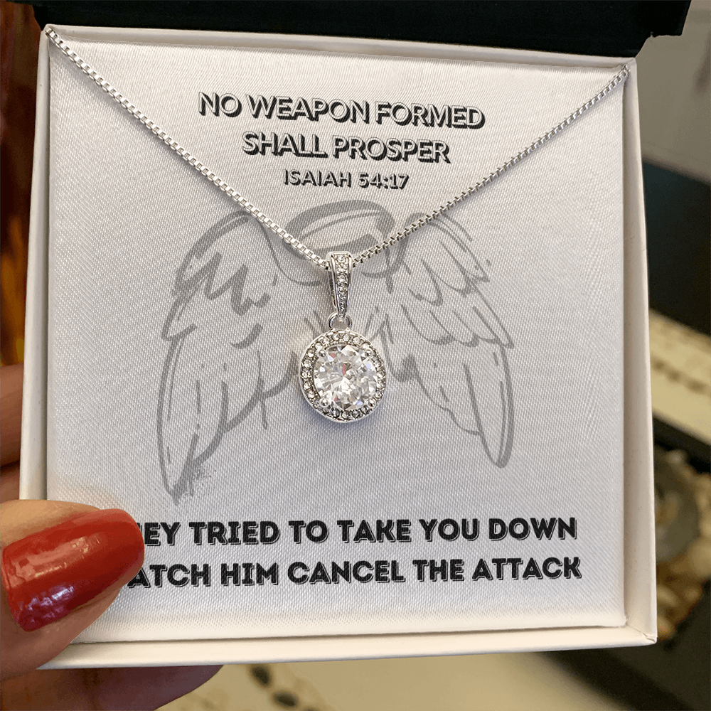 No Weapon Formed Shall Prosper (Isaiah 54:17) | Eternal Hope Pendant Necklace