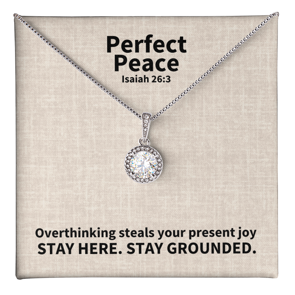 Perfect Peace (Isaiah 26:3) | Eternal Hope Pendant Necklace