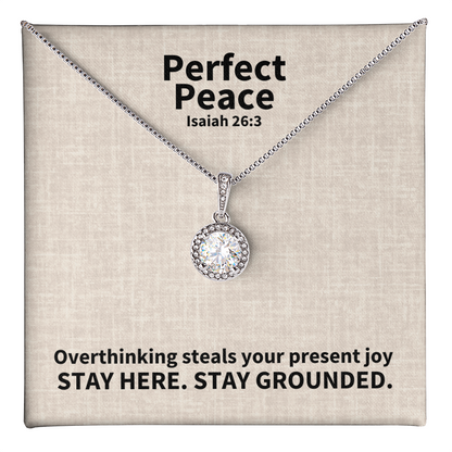 Perfect Peace (Isaiah 26:3) | Eternal Hope Pendant Necklace