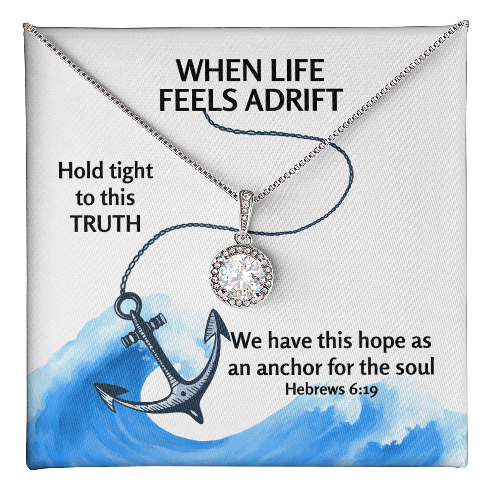 Hope Anchors The Soul (Hebrews 6:19) | Eternal Hope Pendant Necklace