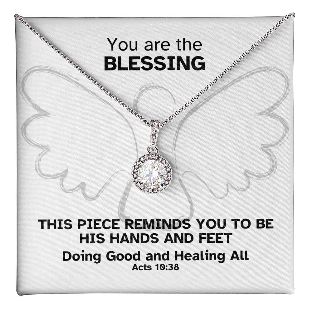 Doing Good And Healing All (Acts 10:38) | Eternal Hope Pendant Necklace