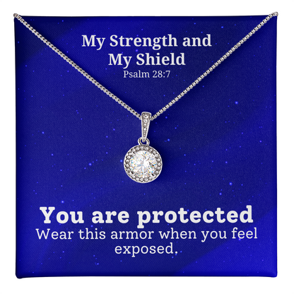 My Strength and My Shield (Psalm 28:7) | Eternal Hope Pendant Necklace
