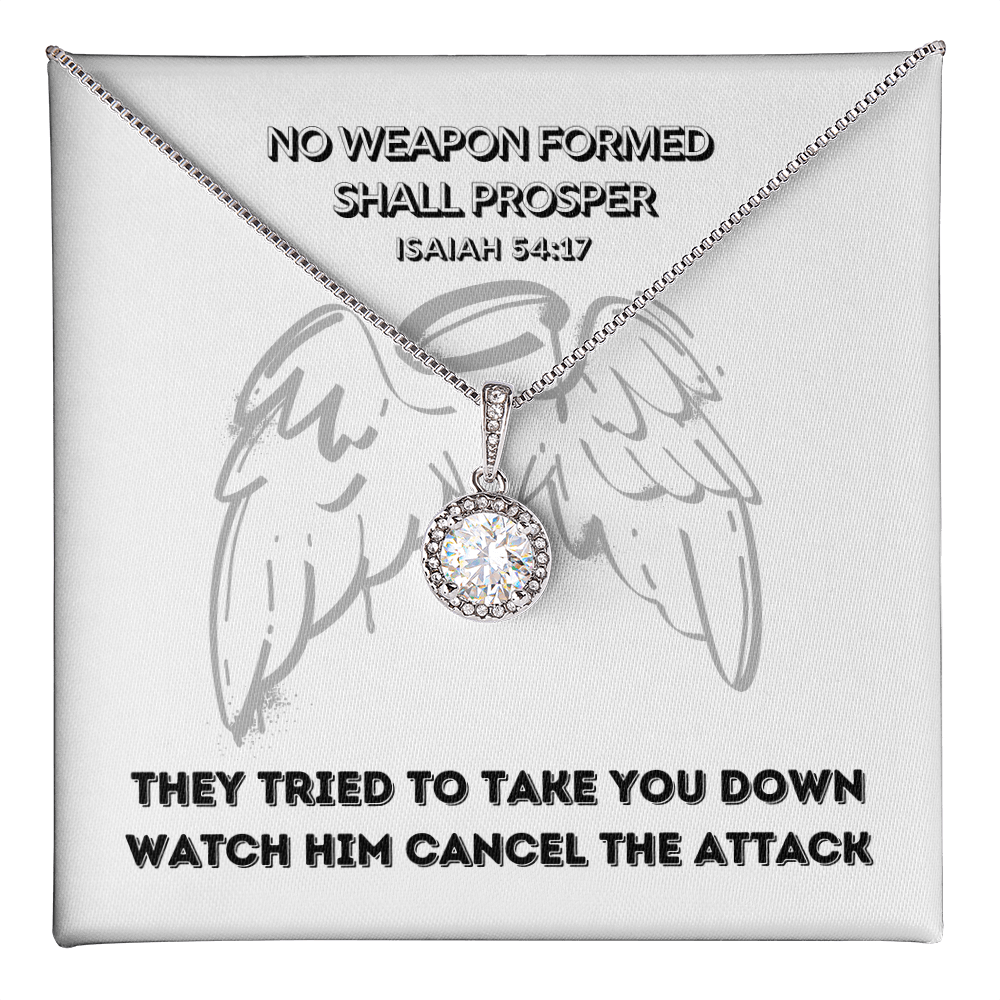 No Weapon Formed Shall Prosper (Isaiah 54:17) | Eternal Hope Pendant Necklace