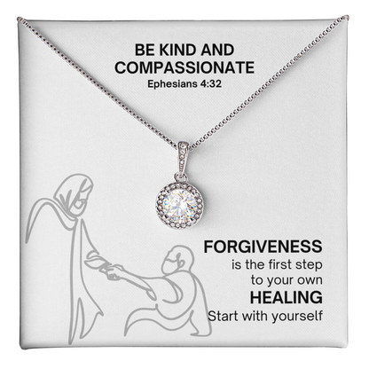 Be Kind And Compassionate (Ephesians 4:32) | Eternal Hope Pendant Necklace